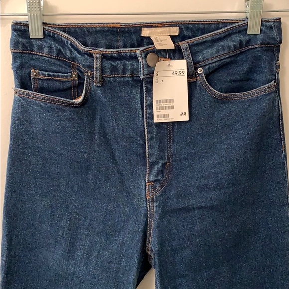 H&M high waist jeans NWT - Picture 2 of 5